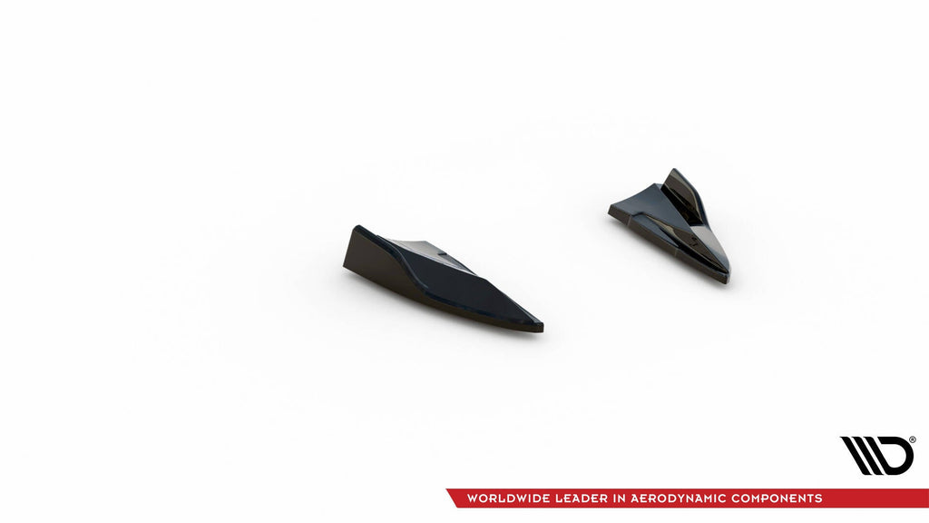 MAXTON DESIGN Rear Side Splitters V.2 Porsche Macan GTS / Sport Design Mk1 Facelift