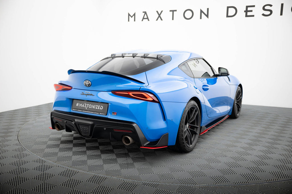 MAXTON DESIGN REAR SIDE SPLITTERS V.2 TOYOTA SUPRA MK5
