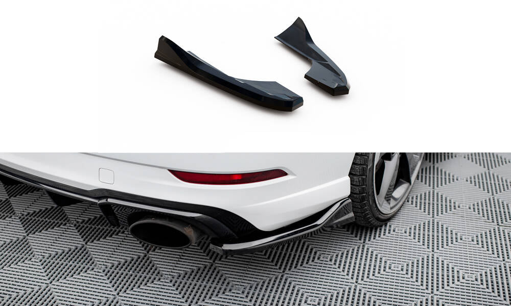 MAXTON DESIGN REAR SIDE SPLITTERS V.3 AUDI RS3 SEDAN 8V FACELIFT