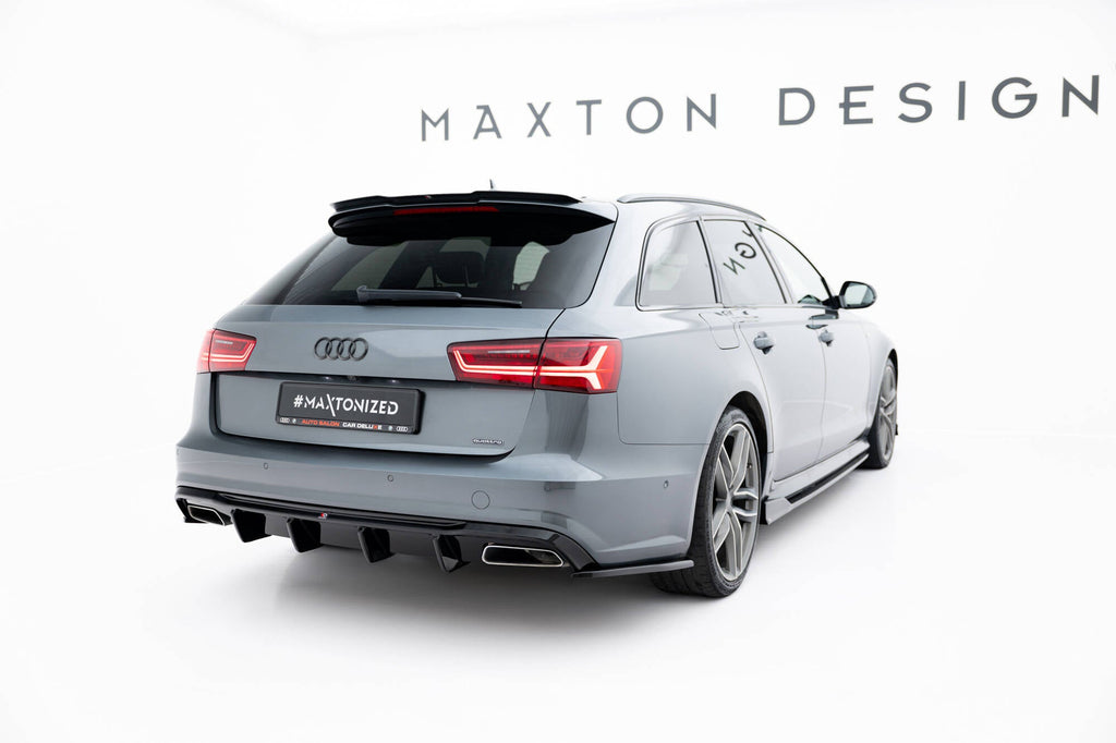 MAXTON DESIGN Rear Side Splitters V.3 Audi S6 / A6 S-Line / A6 C7 FL