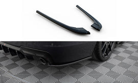 MAXTON DESIGN REAR SIDE SPLITTERS V.3 BMW 5 M-PACK F10 / F11 (set for Maxton valance)