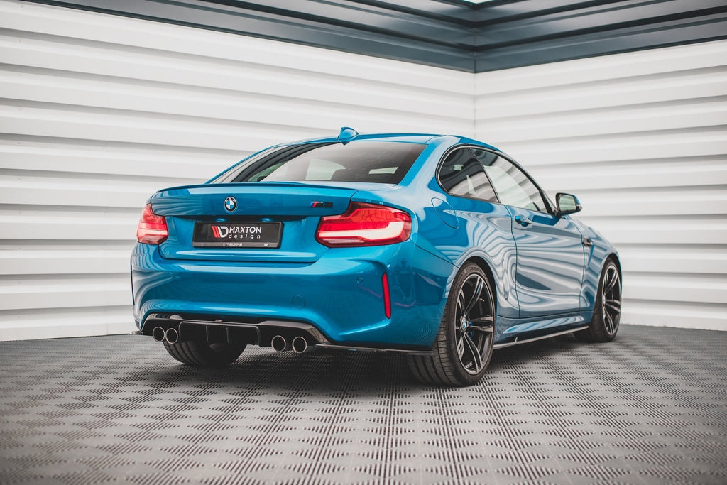 MAXTON DESIGN REAR SIDE SPLITTERS V.3 BMW M2 F87