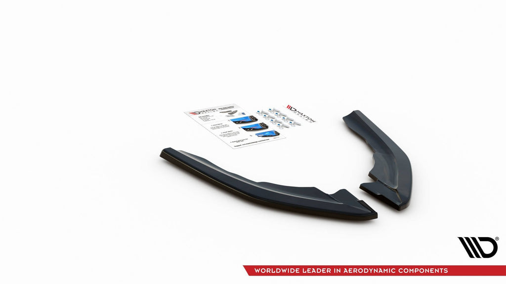 MAXTON DESIGN REAR SIDE SPLITTERS V.3 BMW M2 F87