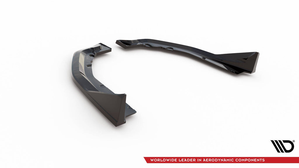 MAXTON DESIGN REAR SIDE SPLITTERS V.3 CSL LOOK BMW M4 G82