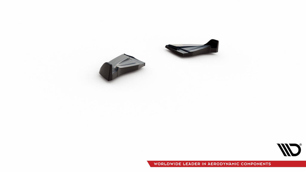 MAXTON DESIGN REAR SIDE SPLITTERS V.3 MINI COOPER JOHN COOPER WORKS R56 (MAXTON VALANCE SET)