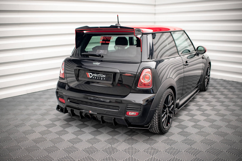 MAXTON DESIGN REAR SIDE SPLITTERS V.3 MINI COOPER JOHN COOPER WORKS R56 (MAXTON VALANCE SET)
