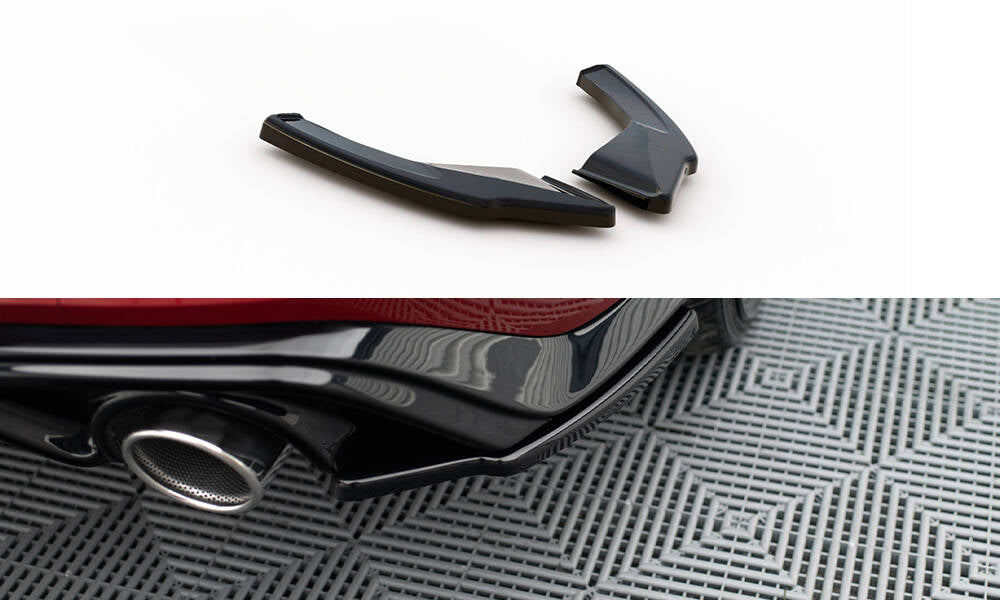 MAXTON DESIGN REAR SIDE SPLITTERS V.3 VOLKSWAGEN GOLF GTI MK8 (set for Maxton valance V.2)