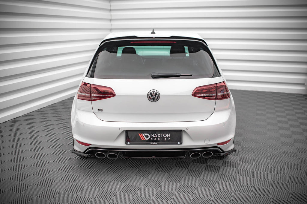 MAXTON DESIGN REAR SIDE SPLITTERS V.3 VOLKSWAGEN GOLF R MK7