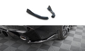 MAXTON DESIGN REAR SIDE SPLITTERS V.4 BMW 2 G42 (set for Maxton valance)
