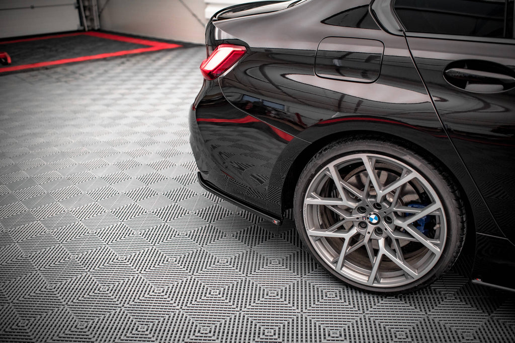MAXTON DESIGN REAR SIDE SPLITTERS V.4 BMW 3 M-PACK G20 / G21 (M340i)