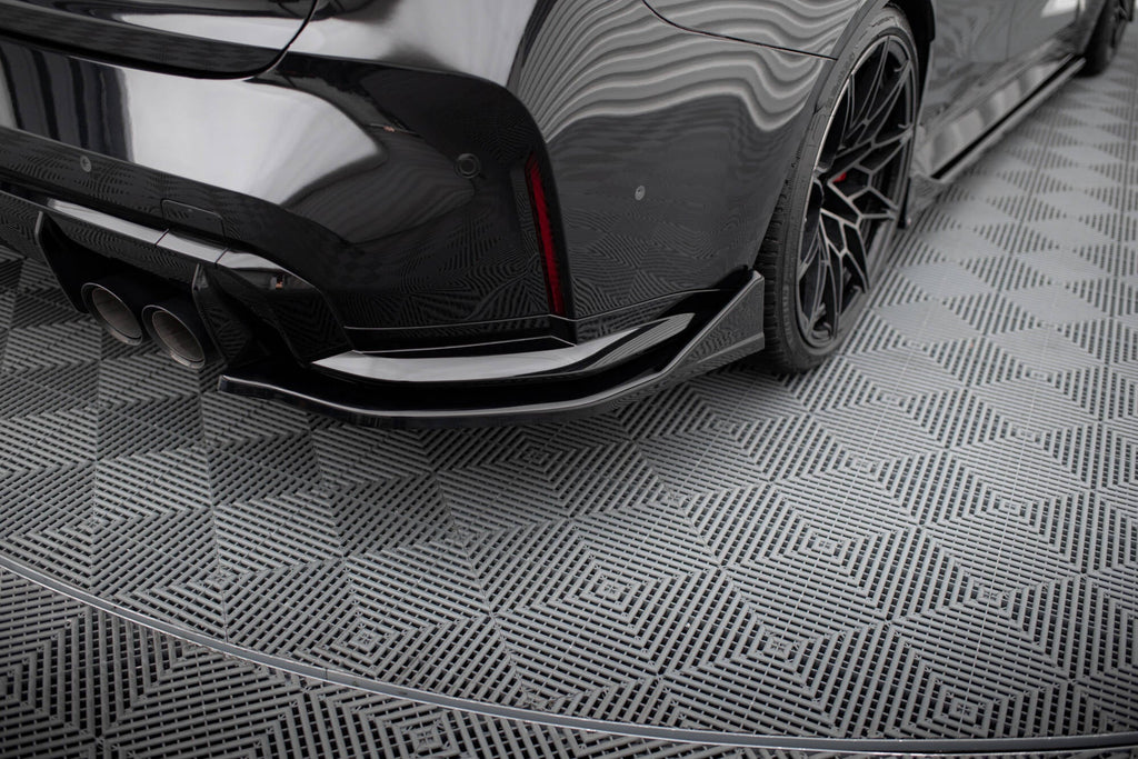 MAXTON DESIGN REAR SIDE SPLITTERS V.4 CSL LOOK BMW M3 G80