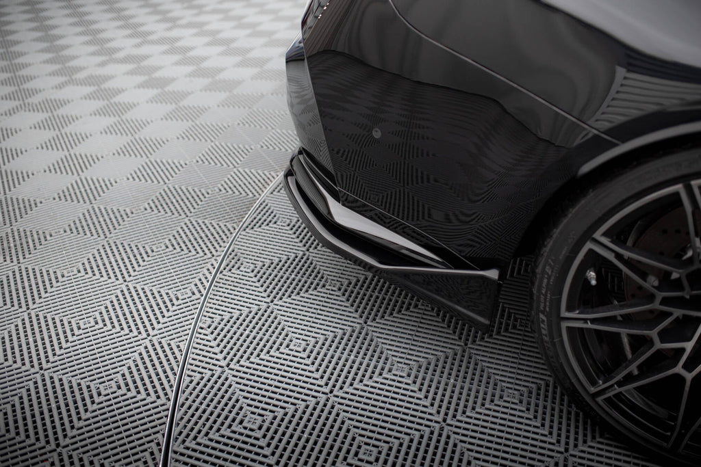 MAXTON DESIGN REAR SIDE SPLITTERS V.4 CSL LOOK BMW M3 G80