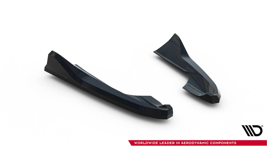MAXTON DESIGN Rear Side Splitters V.5 Audi RS3 Sedan 8V Facelift (set for Maxton valance V.2)