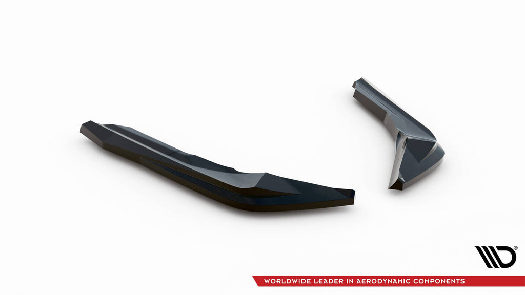 MAXTON DESIGN Rear Side Splitters V.5 BMW M2 G87 (set for Maxton valance v.2)