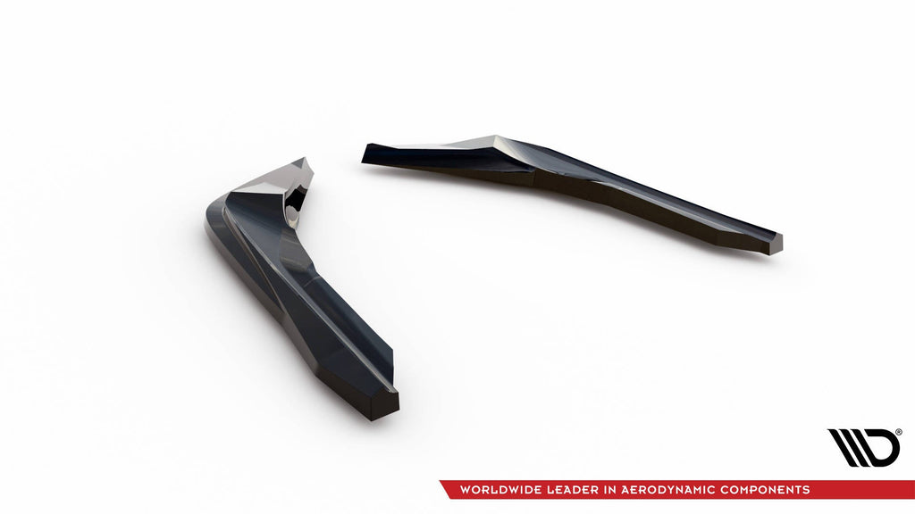 MAXTON DESIGN Rear Side Splitters V.5 BMW M2 G87 (set for Maxton valance v.2)