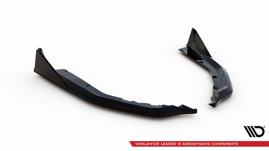 MAXTON DESIGN Rear Side Splitters V.5 (set for Maxton valance v.1) BMW M4 G82