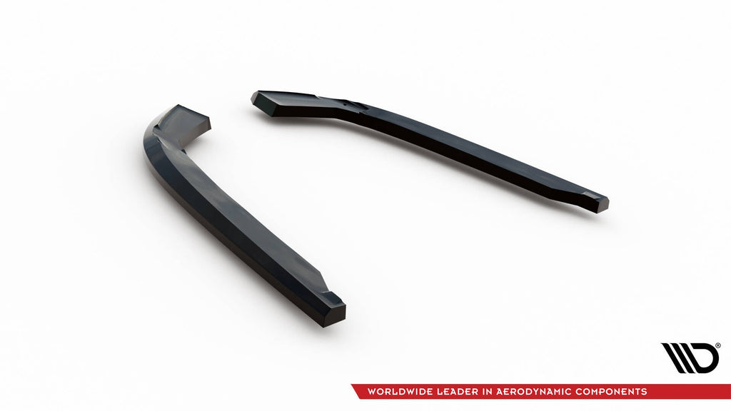 MAXTON DESIGN Rear Side Splitters Volkswagen Jetta GLI Mk7 (SET FOR MAXTON VALANCE)
