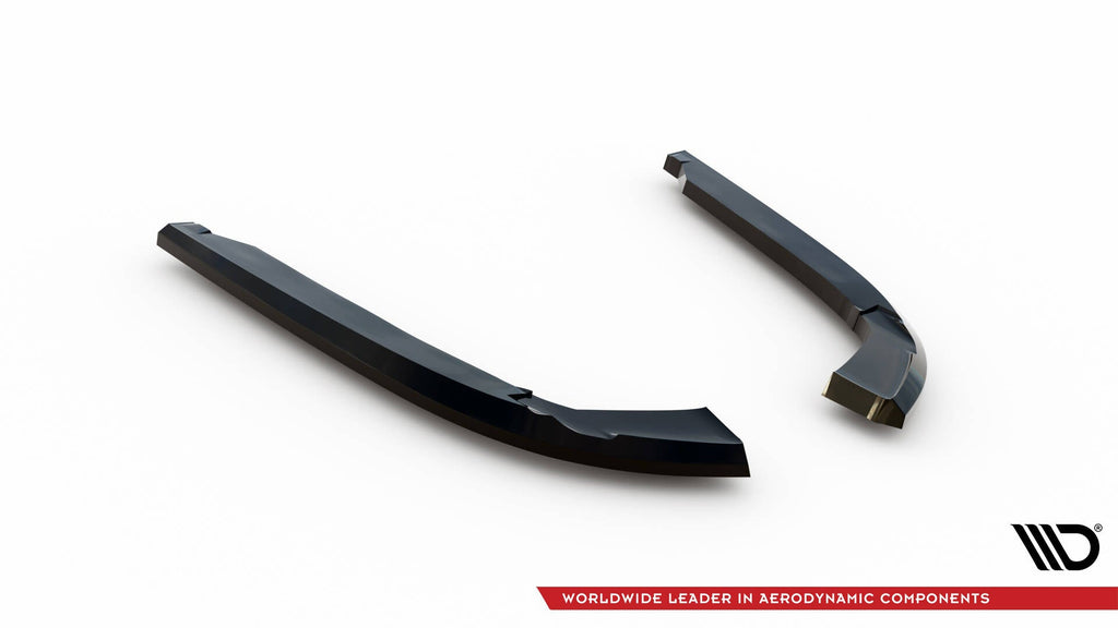 MAXTON DESIGN Rear Side Splitters Volkswagen Jetta GLI Mk7 (SET FOR MAXTON VALANCE)