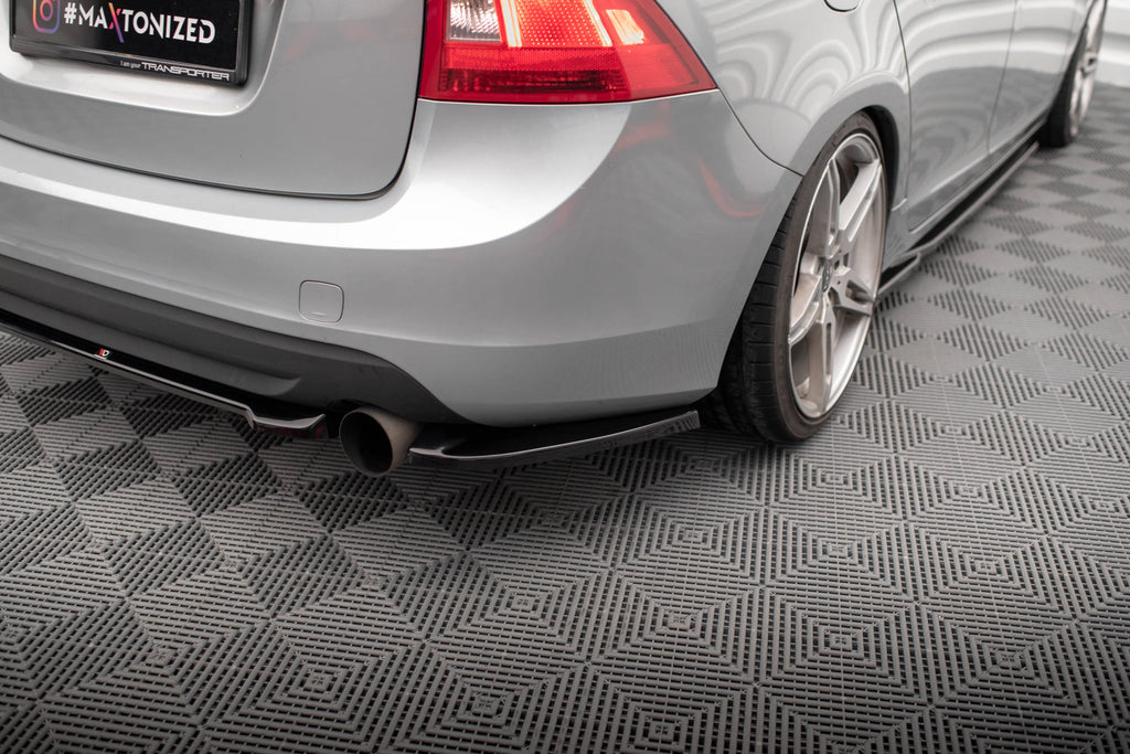 MAXTON DESIGN REAR SIDE SPLITTERS VOLVO S60 R-DESIGN MK2