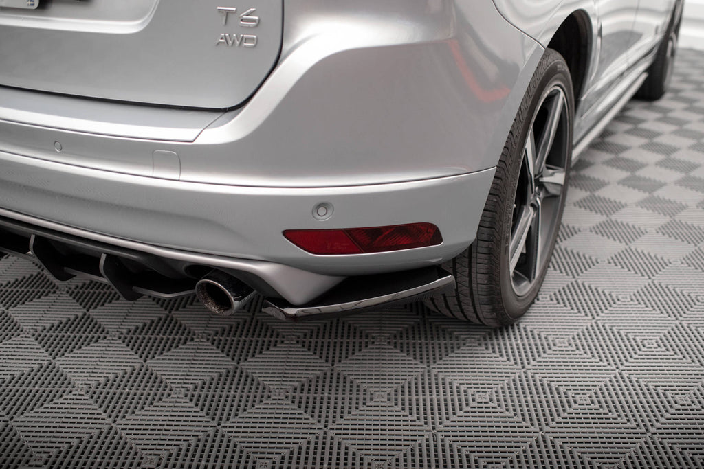MAXTON DESIGN REAR SIDE SPLITTERS VOLVO XC60 R-DESIGN MK1 FACELIFT