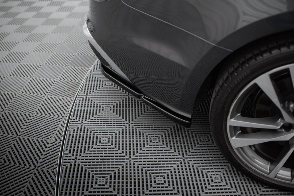 MAXTON DESIGN Rear Side Splitters for Audi S5 Sportback / Coupe F5 Facelift