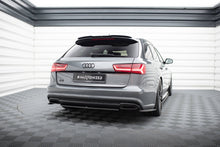 Load image into Gallery viewer, MAXTON DESIGN CENTRAL REAR SPLITTER AUDI A6 S-LINE C7 FL