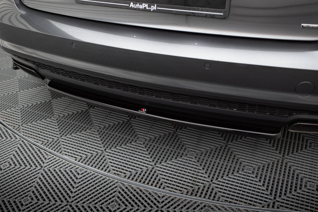 MAXTON DESIGN CENTRAL REAR SPLITTER AUDI A6 S-LINE C7 FL