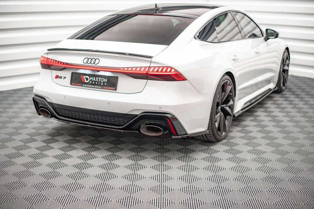MAXTON DESIGN CENTRAL REAR SPLITTER AUDI RS6 C8