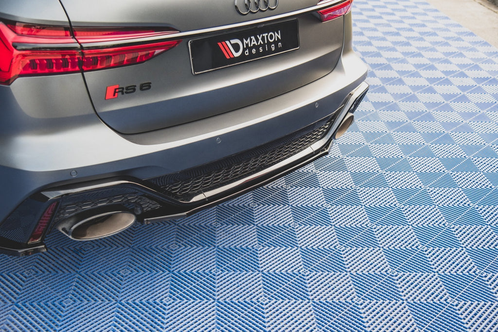 MAXTON DESIGN CENTRAL REAR SPLITTER AUDI RS6 C8