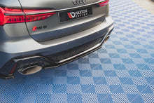 Load image into Gallery viewer, MAXTON DESIGN CENTRAL REAR SPLITTER AUDI RS6 C8