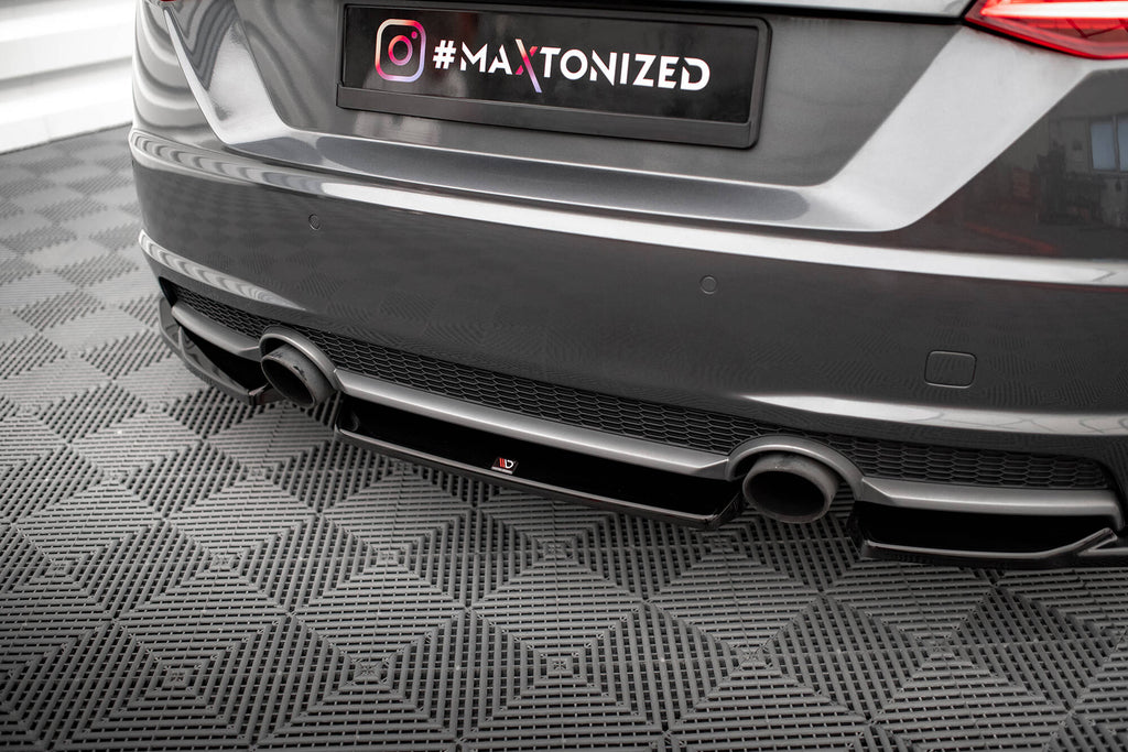 MAXTON DESIGN Rear Splitter Audi TT S-Line 8S