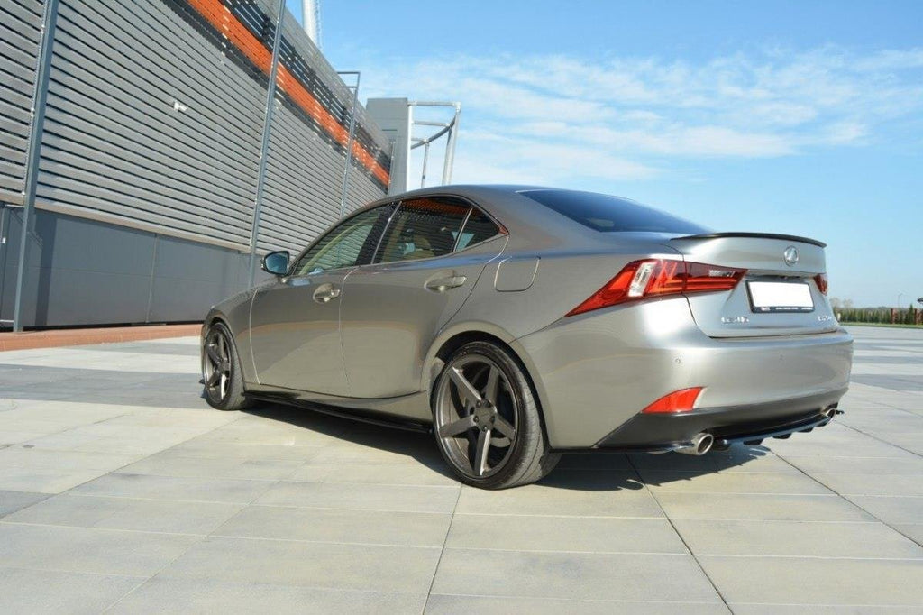MAXTON DESIGN Rear Splitter Lexus IS Mk3 T (with vertical bars)