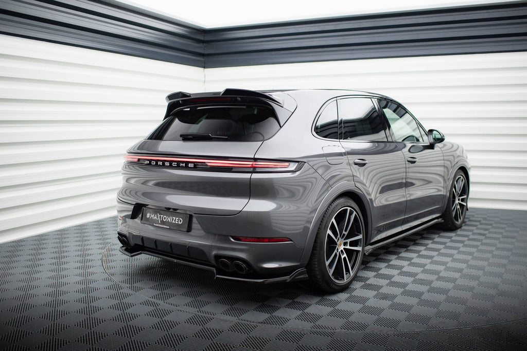 MAXTON DESIGN Rear Splitter Porsche Cayenne SUV / Coupe Mk3 Facelift