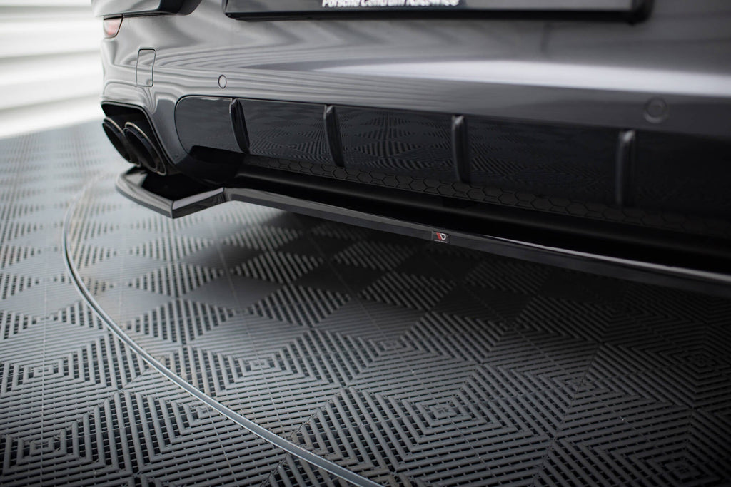 MAXTON DESIGN Rear Splitter Porsche Cayenne SUV / Coupe Mk3 Facelift