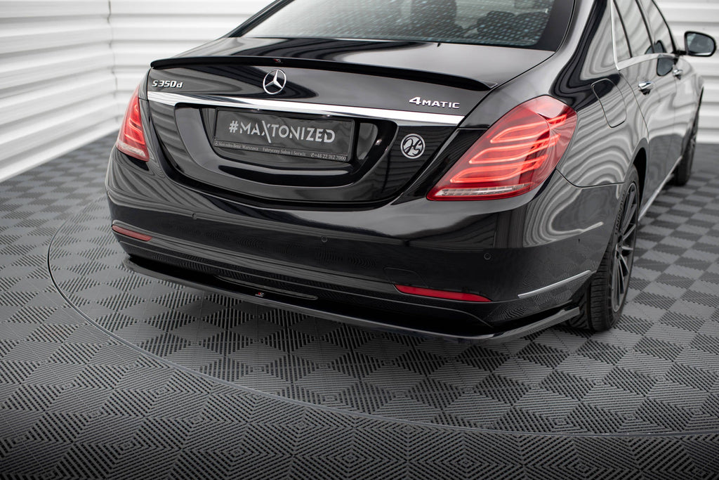 MAXTON DESIGN Rear Splitter V.1 Mercedes-Benz S W222