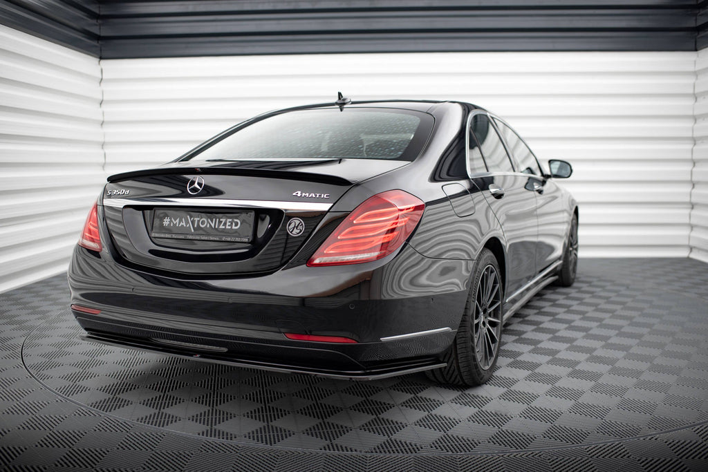 MAXTON DESIGN Rear Splitter V.2 Mercedes-Benz S W222