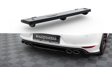Load image into Gallery viewer, MAXTON DESIGN CENTRAL REAR SPLITTER VW GOLF VII R (WITH VERTICAL BARS)