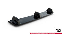 Load image into Gallery viewer, MAXTON DESIGN CENTRAL REAR SPLITTER VW GOLF VII R (WITH VERTICAL BARS)