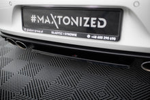 Load image into Gallery viewer, MAXTON DESIGN CENTRAL REAR SPLITTER VW GOLF VII R (WITH VERTICAL BARS)
