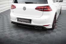Load image into Gallery viewer, MAXTON DESIGN CENTRAL REAR SPLITTER VW GOLF VII R (WITH VERTICAL BARS)