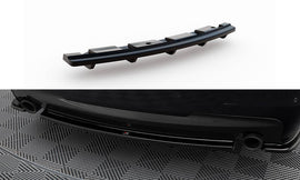 MAXTON DESIGN CENTRAL REAR SPLITTER BMW 5 F11 M-PACK (FITS TWO SINGLE EXHAUST ENDS)