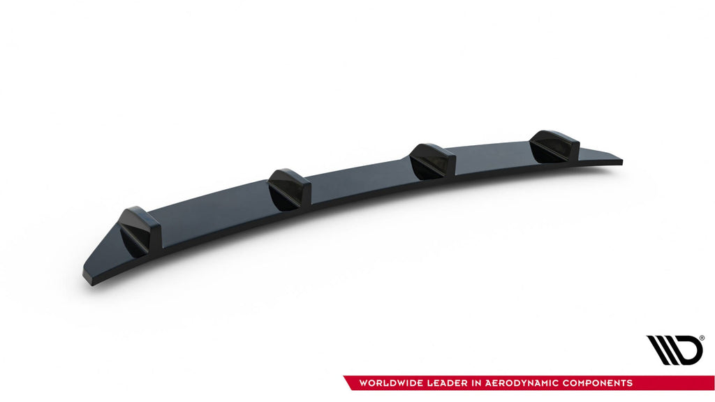 MAXTON DESIGN CENTRAL REAR SPLITTER BMW X4 M-PACK (WITH A VERTICAL BAR)