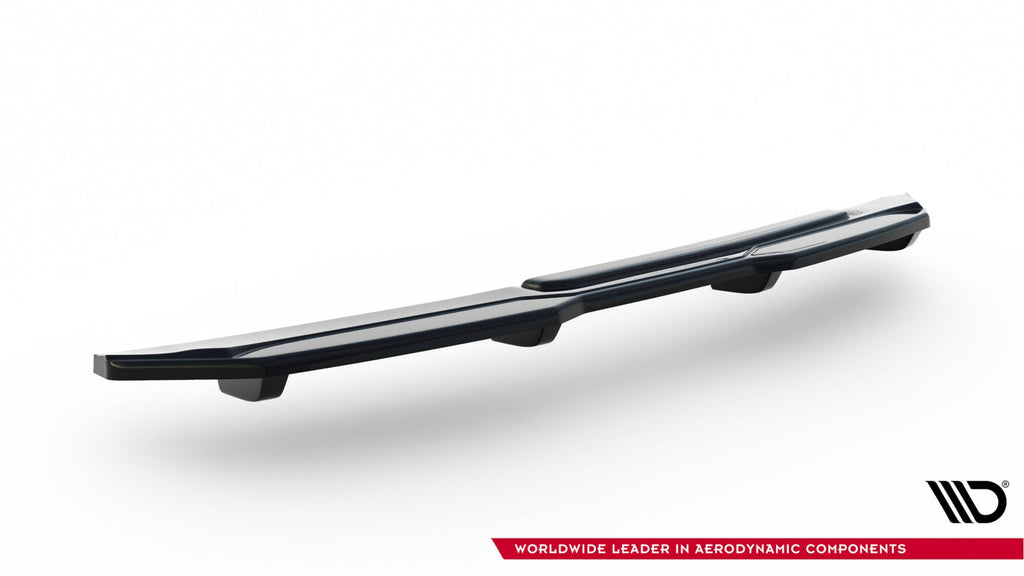 MAXTON DESIGN CENTRAL REAR SPLITTER BMW X4 M-PACK (WITH A VERTICAL BAR)