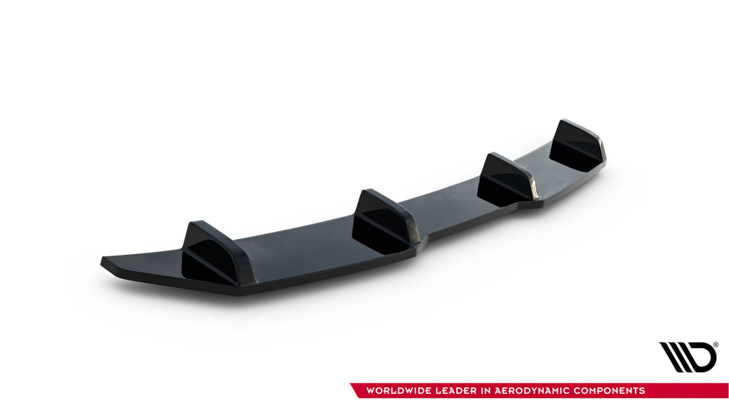 MAXTON DESIGN CENTRAL REAR SPLITTER BMW X4 M-PACK (WITH A VERTICAL BAR)
