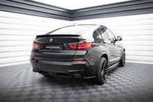 Load image into Gallery viewer, MAXTON DESIGN CENTRAL REAR SPLITTER BMW X4 M-PACK (WITH A VERTICAL BAR)