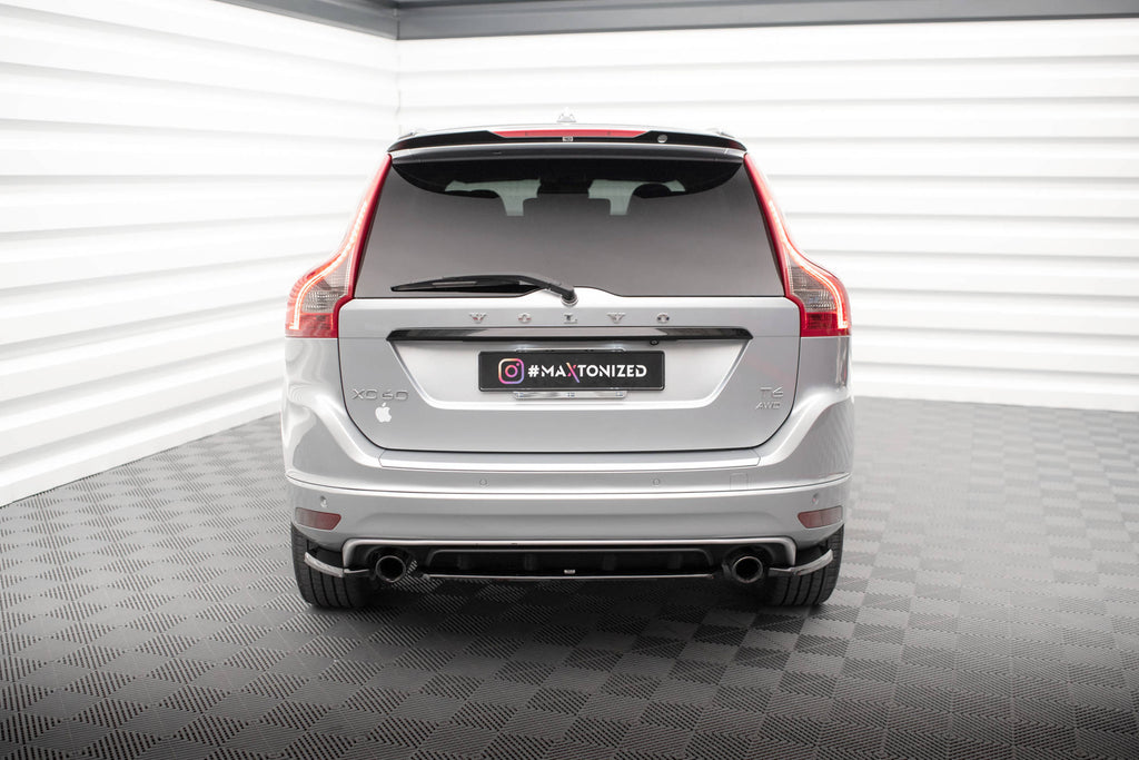 MAXTON DESIGN REAR SPLITTER FOR VOLVO XC60 R-DESIGN MK1 FACELIFT