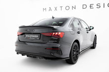 Load image into Gallery viewer, MAXTON DESIGN Rear Splitter (with vertical bars) Audi A3 Sedan 8Y
