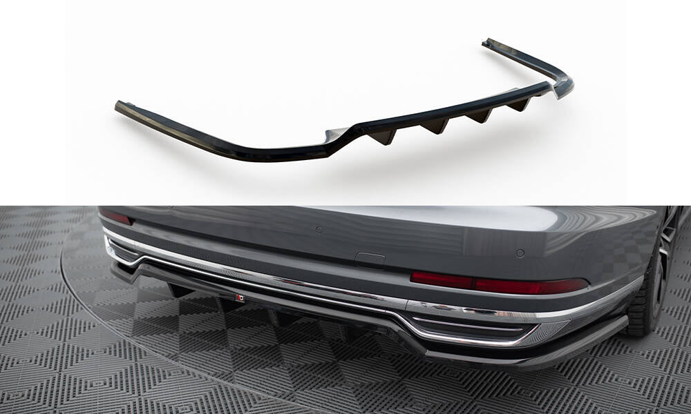 MAXTON DESIGN Rear Splitter (with vertical bars) Audi A8 D5