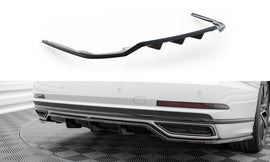 MAXTON DESIGN Rear Splitter (with vertical bars) Audi A8 S-Line D5
