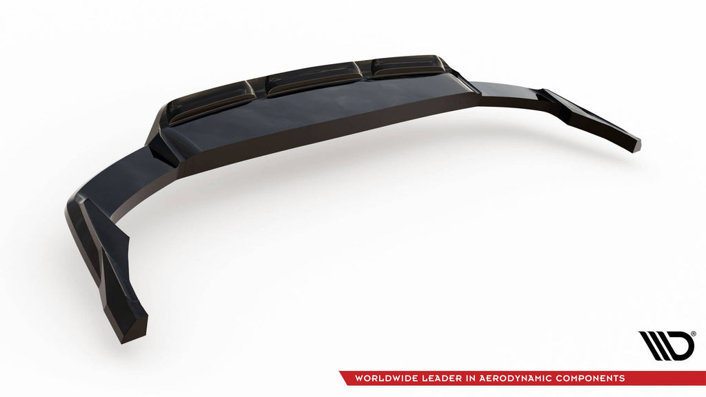 MAXTON DESIGN Rear Splitter (with vertical bars) Audi Q8 Mk1 Facelift